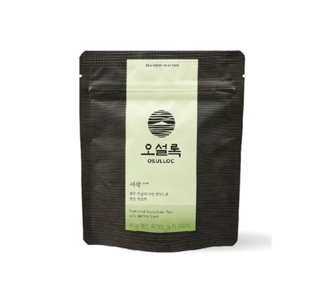 OSULLOC Sejak Green Tea, 1 Pack 40g (Leaf Tea, Green tea) from Korea_KT