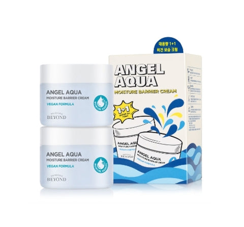 BEYOND Angel Aqua Moisture Barrier Cream Pack (2ea. 150ml+150ml) from Korea