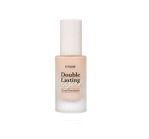 ETUDE Double Lasting Vegan Cover Foundation 30g, SPF32 PA++, 4 Colours from Korea