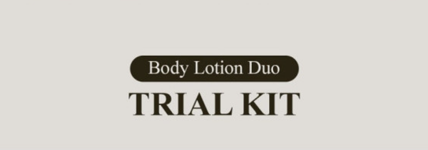 LONGTAKE Body Lotion Trial Kit (Body Lotion 45ml + Black Tea & Pig Body Lotion 45ml) from Korea