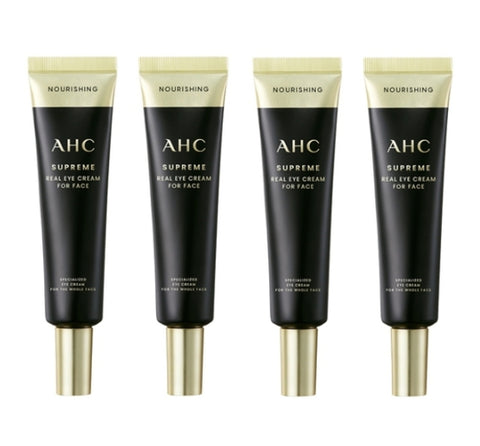 4 x AHC Supreme Real Eye Cream For Face 30ml from Korea