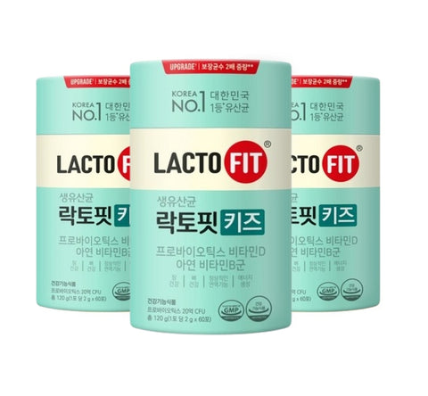 3 x ChongKunDang LACTO-FIT Probiotics Kids 2g 60p from Korea