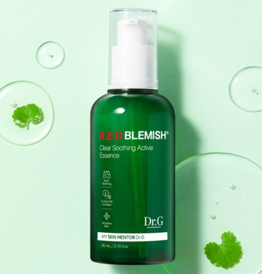 2 x Dr.G Red Blemish Clear Soothing Active Essence 80ml from Korea