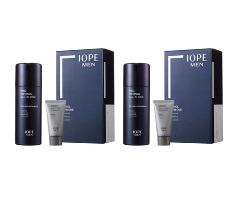 2 x [MEN] IOPE Men Pro Retinal ALL IN ONE Set (2 Items) from Korea