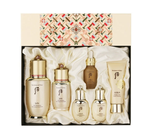 The History of Whoo Bichup Self-Generating Anti-Aging Essence May 2024 Set (6 Items) from Korea