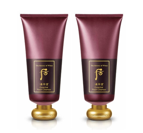 2 x The History of Whoo Jinyulhyang Essential Foam Cleanser 180ml from Korea