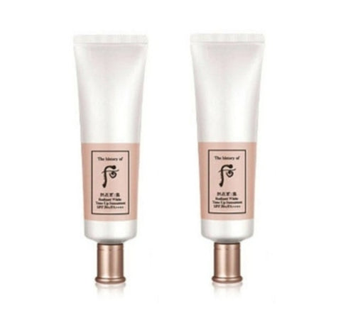 2 x The history of whoo Gongjinhyang:Seol Radiant White Tone Up Sunscreen 50ml from Korea