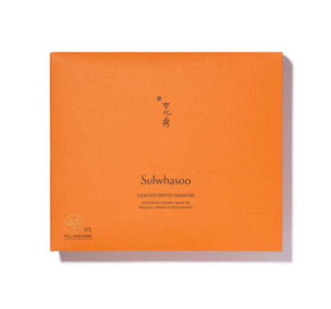 Sulwhasoo Concentrated Ginseng Renewing Creamy Mask 1Pack(5Pcs) + Sample(1 Item) from Korea