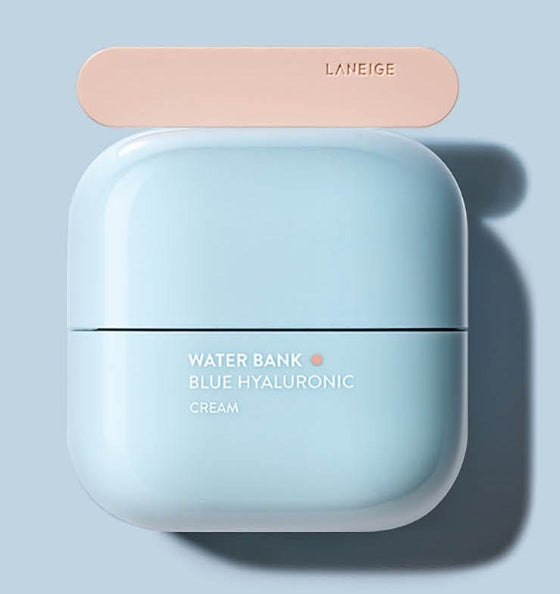 LANEIGE Water Bank Blue Hyaluronic Cream for Normal to Dry Skin Set (4 Items) from Korea_C