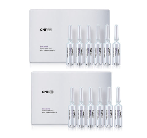 CNP Rx Skin Revive Demelein Ampoule Double April 2024 Set (12 Items) + Samples (120ea) from Korea