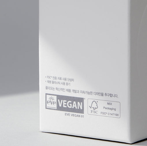 CLIO Veganwear Hyaluronic Serum Cushion 15g x 2 (3 Colours) from Korea_MU