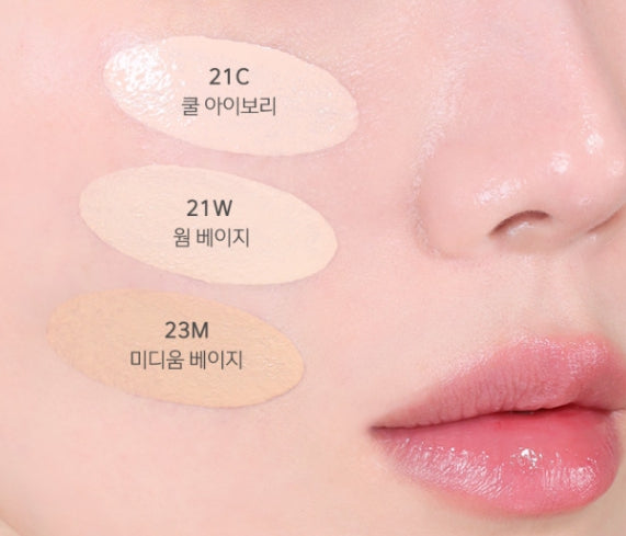 LUNA Long Lasting Conceal Fixing Cushion Main+Refill 23M Medium Beige 13.5g