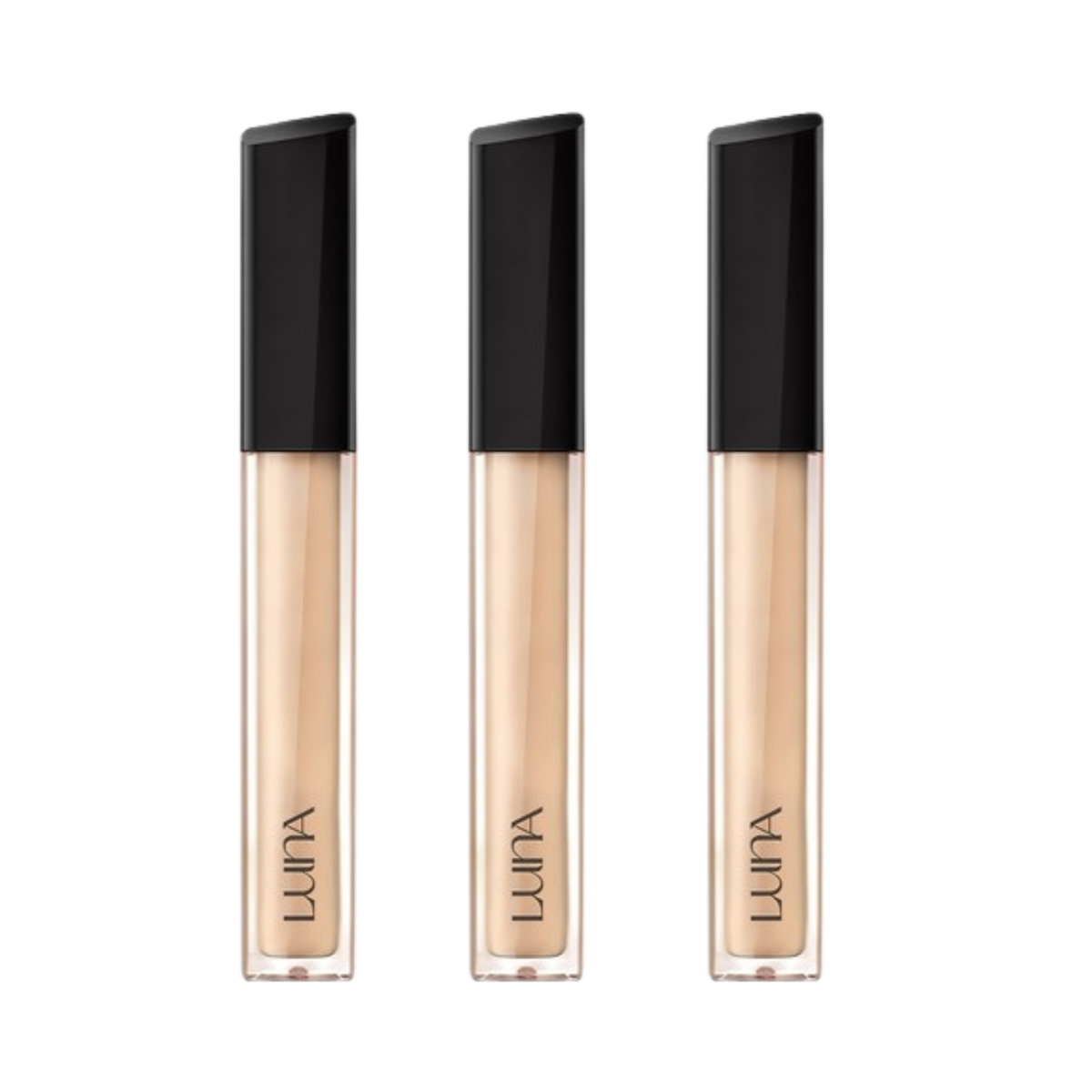 3 x LUNA Long Lasting Tip Concealer 7.5g #2 Petal