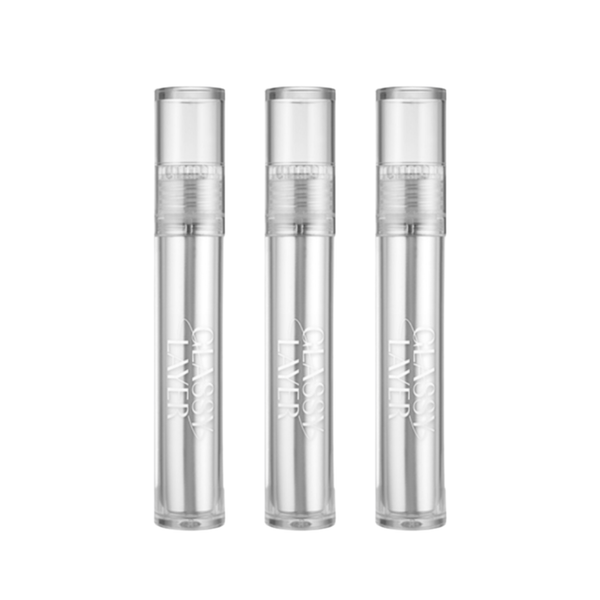 3 x LUNA Glassy Layer Tint #0 Candy Sparkle 3g