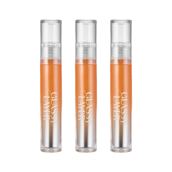 3 x LUNA Glassy Layer Tint #1 Coco Beige 3g