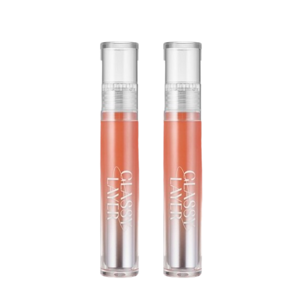 2 x LUNA Glassy Layer Tint #2 Cinnamon Brown 3g