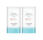 2 x GOONGBE Fresh Sun Stick Mild 23g SPF50+ PA++++ from Korea