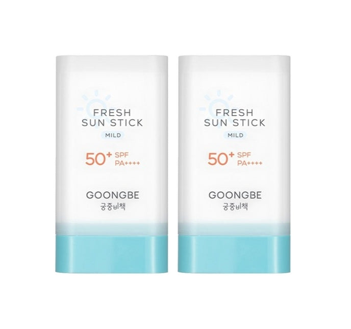 2 X GOONGBE Fresh Sun Stick Mild 23g aus Korea