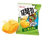 12 x Orion Kkobukchip (Turtle Chips) Corn Soup Flavor 30g from Korea