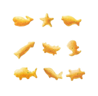 10 x Orion Goraebap Korean Snack 20g, Fun Sea Animal Shapes from Korea
