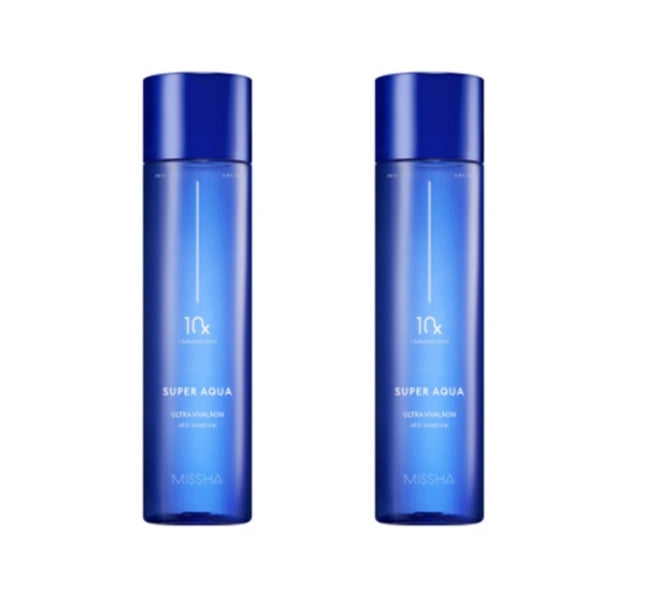 2 x MISSHA Super Aqua Ultra Hyalron Skin Essence 200ml from Korea by MISSHA