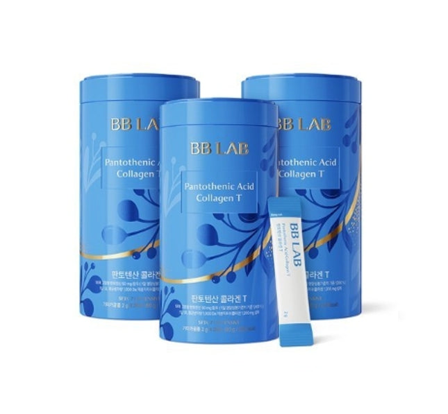 3 x Nutrione BB LAB Pantothenic Acid Collagen T 30 Sticks 60g from Korea (Updated) by Nutrione