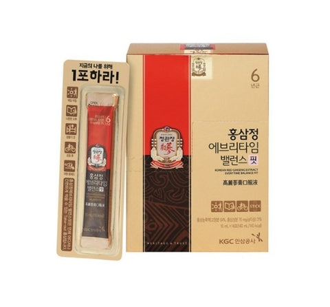 JungKwanJang Red Ginseng Extract Everytime Balance Fit (10ml x 14 pack) from Korea