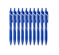 10 x Jetstream Ballpoint Pen 0.5mm SXN-150 Blue - Smooth Writing & Reliable Ink Flow