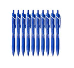 10 x Jetstream Ballpoint Pen 0.5mm SXN-150 Blue - Smooth Writing & Reliable Ink Flow