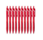 10 x Jetstream Ballpoint Pen 0.5mm SXN-150 Red - Smooth Writing, Reliable Ink Flow