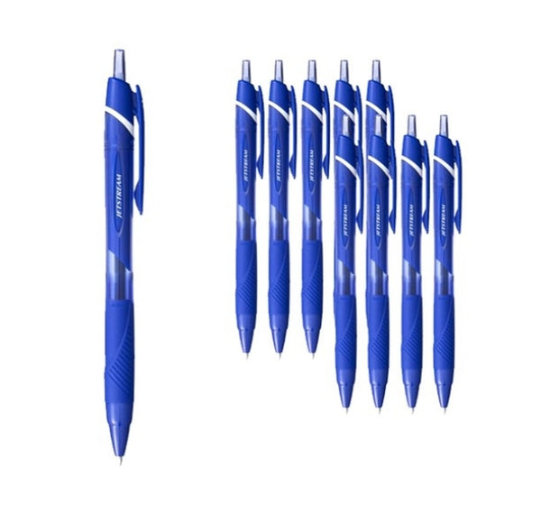 10 x Jetstream SXN-150-07 Ballpoint Pen, 0.7mm Blue