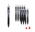 20 x Jetstream SXN-150-38 0.38mm Black Ballpoint Pen