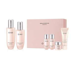 O HUI Miracle Moisture Pink Barrier April 2024 Set (6 Items) from Korea
