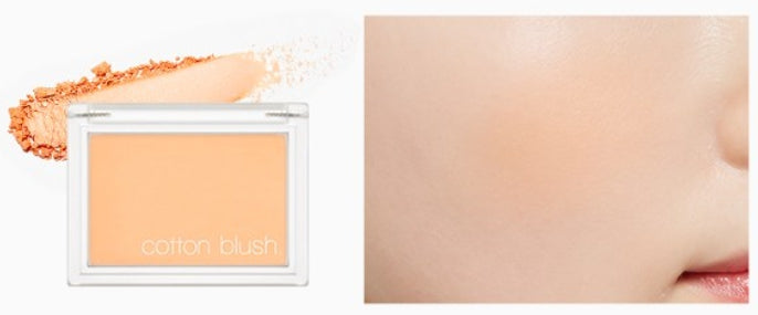 MISSHA Cotton Blush 4g, 6 Colours from Korea by MISSHA