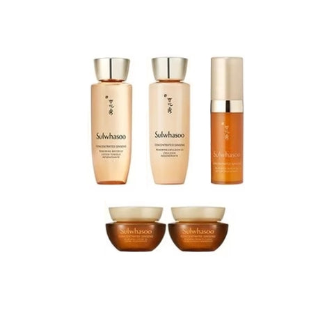[Trial Kit] Sulwhasoo Concentrated Ginseng Renewing Simple Trial Kit (5 items) from Korea
