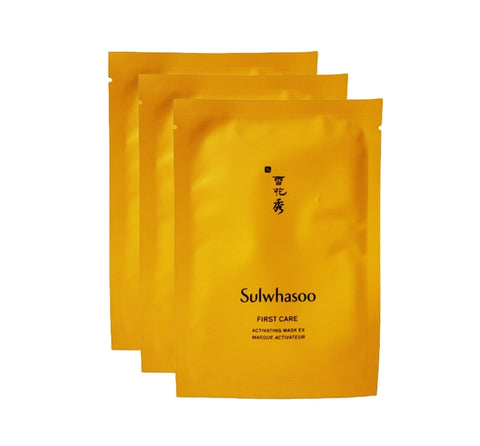 [Trial Kit] 3 x Sulwhasoo First Care Activating Mask (Old Version) from Korea