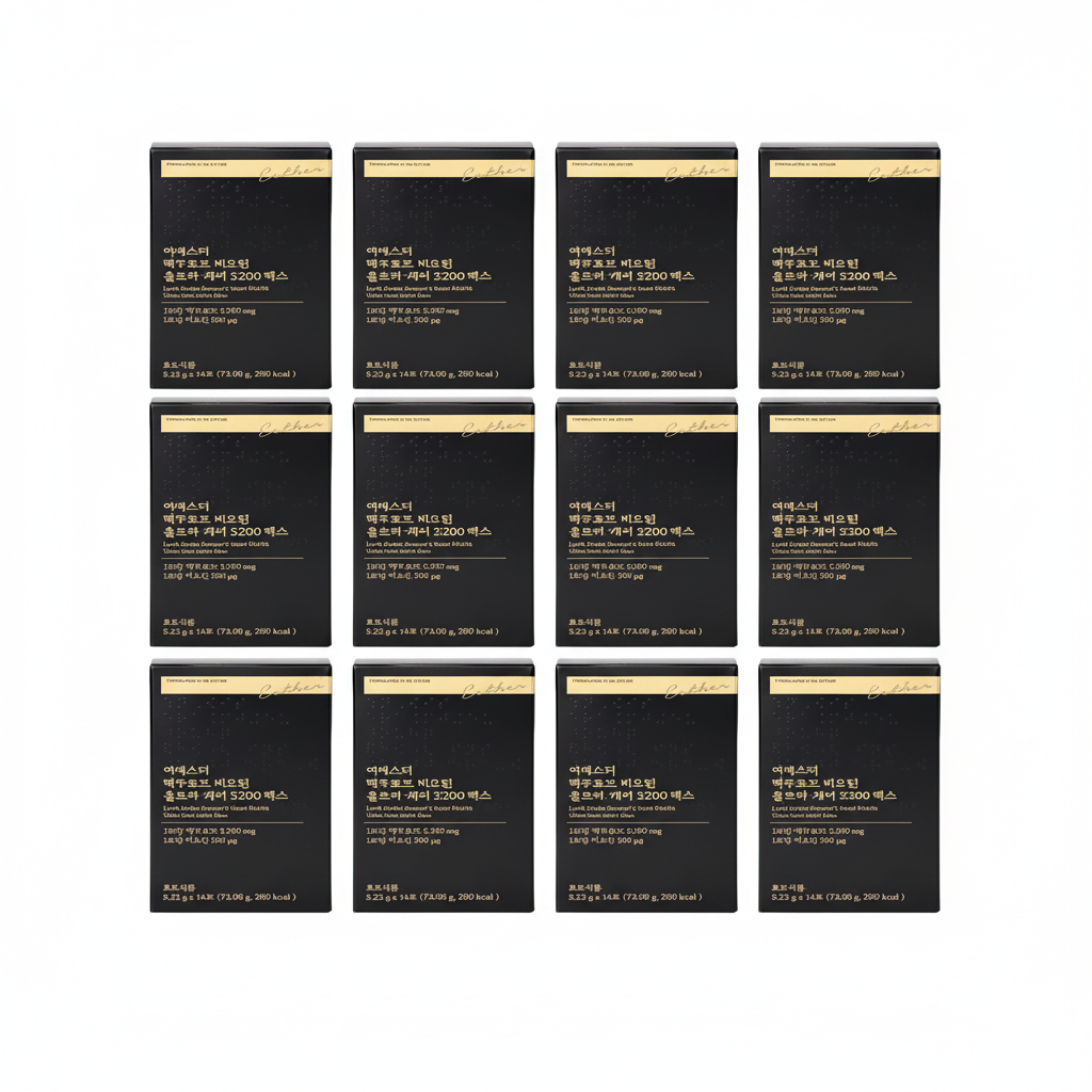 12 x ESTHER FORMULA Lyuh Esther Brewer's Yeast Biotin Ultra Care 5200 Max (5.22g x 14) from Korea