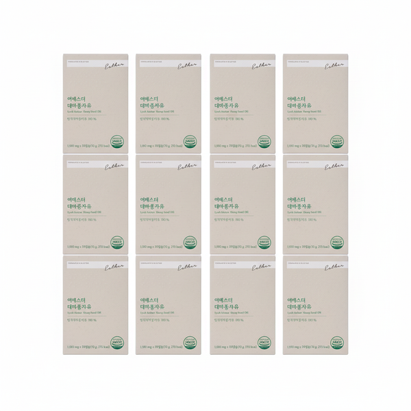 12 x ESTHER FORMULA Lyuh Esther Hemp Seed Oil (30g x 30) from Korea