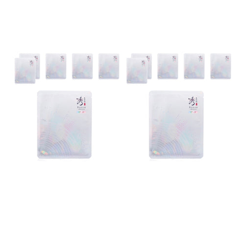 12 x Sooryehan White Ginseng Brightening Mask from Korea by Sooryehan