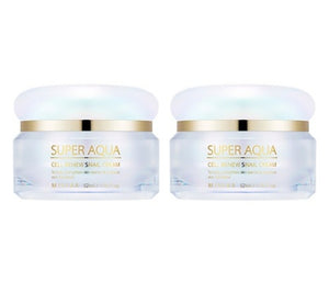 2 x MISSHA Super Aqua Snail Cream 52ml from Korea