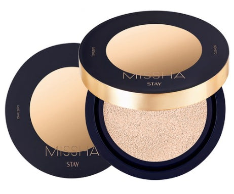 2 x MISSHA Stay Cushion 15g, 3 Colours, SPF40 PA++ from Korea by MISSHA