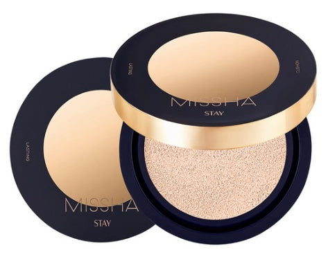 2 x MISSHA Stay Cushion 15g, 3 Colours, SPF40 PA++ from Korea by MISSHA