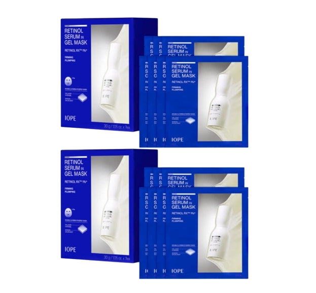14 x IOPE Retinol Serum‑in‑Gel Mask 30g from Korea by IOPE
