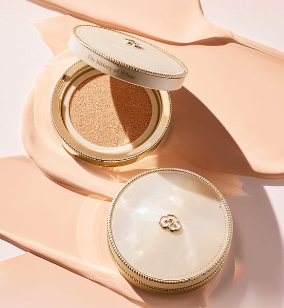 2 x The History of Whoo Gongjinhyang:Mi Luxury Golden Cushion (2 Colours) from Korea