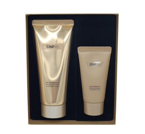 CNP Rx The Supremacy Re-New Enriched Cleansing Foam Jan. 2024 Set (2 Items) from Korea