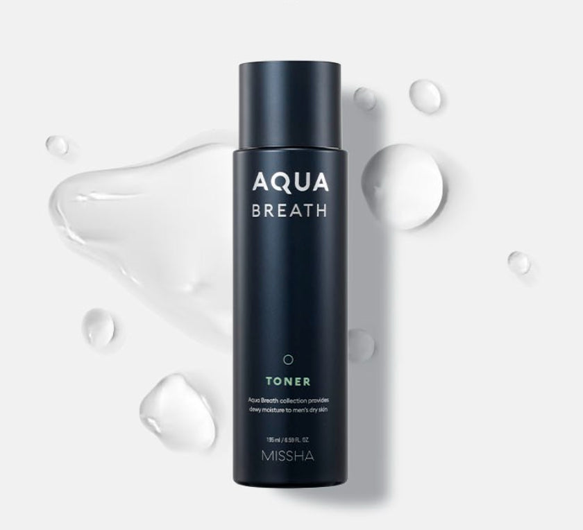 [MEN] MISSHA For Men Aqua Breath Toner 195ml from Korea by MISSHA