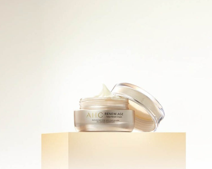2 x AHC Renew-age Total Reset Cream 50ml from Korea by AHC
