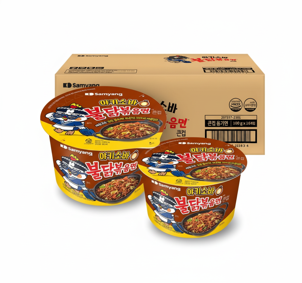 16 x Samyang Buldak Yakisoba Ramen (100g) from Korea