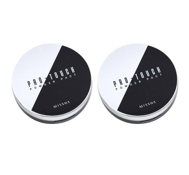 2 x MISSHA Pro-Touch Powder Pact 10g SPF25/PA++ from Korea by MISSHA