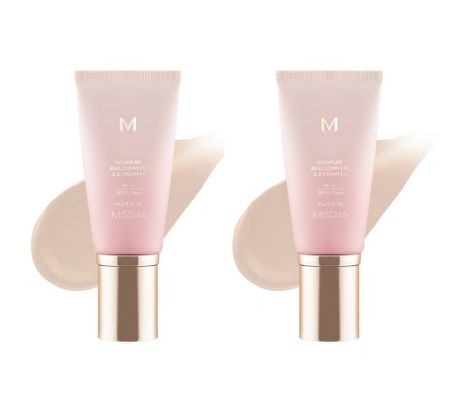 2 x MISSHA M Signature Real Complete BB Cream SPF30/PA++ 45g from Korea by MISSHA